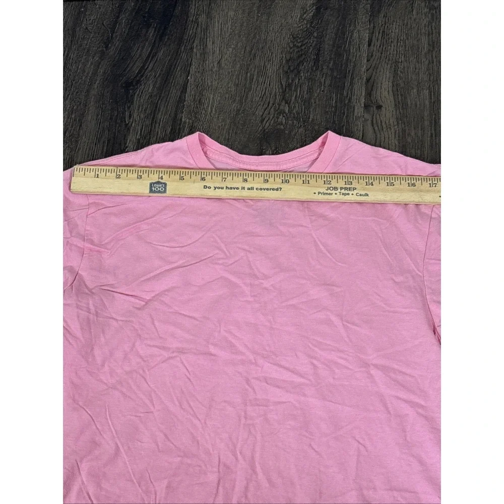 Polo Ralph Lauren Shirt Men Midiun Pink Crew Neck Short Sleeve Classic Fit Logo